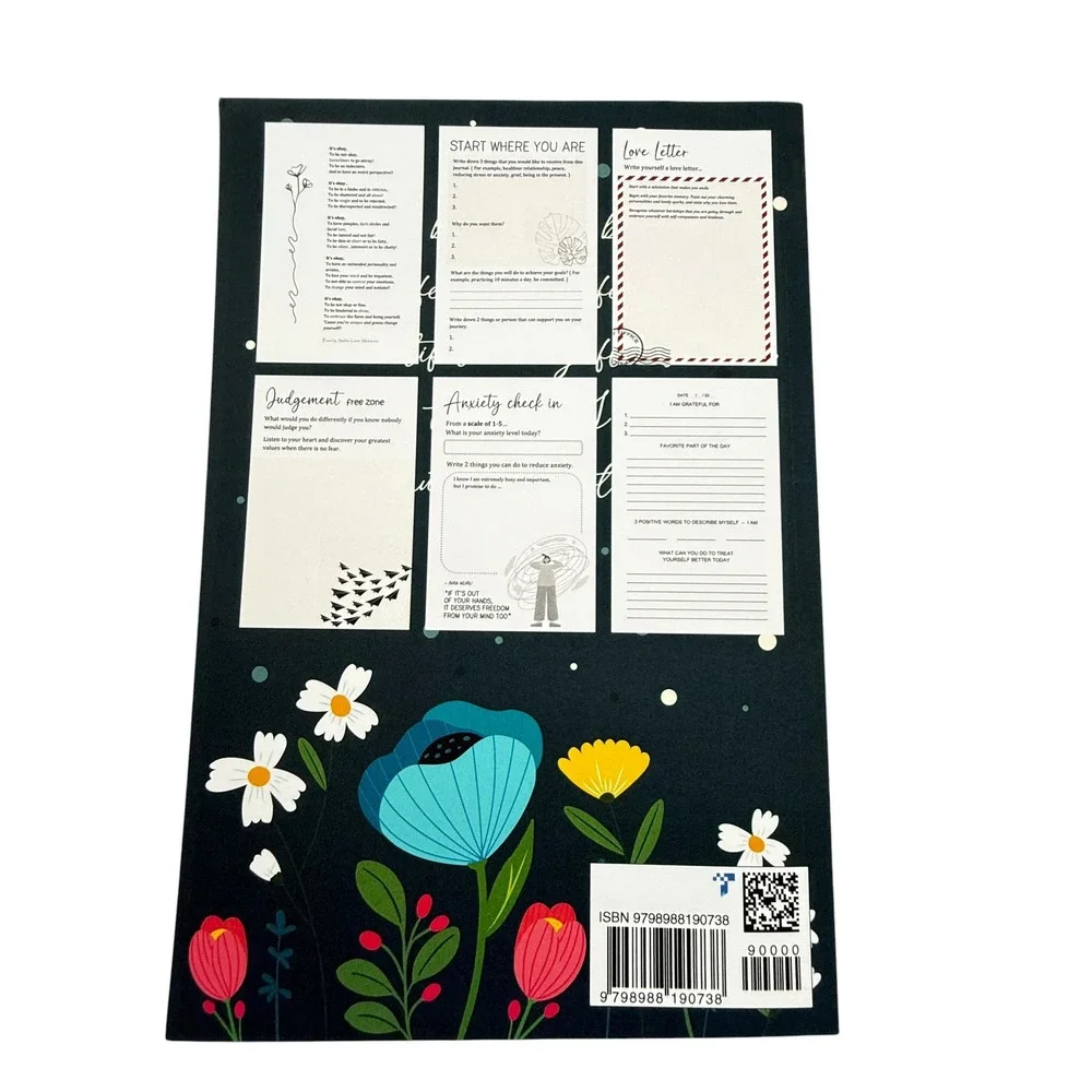 Perfectly Imperfect: Self-Love Workbook & Gratitude Journal Gentle Root Co